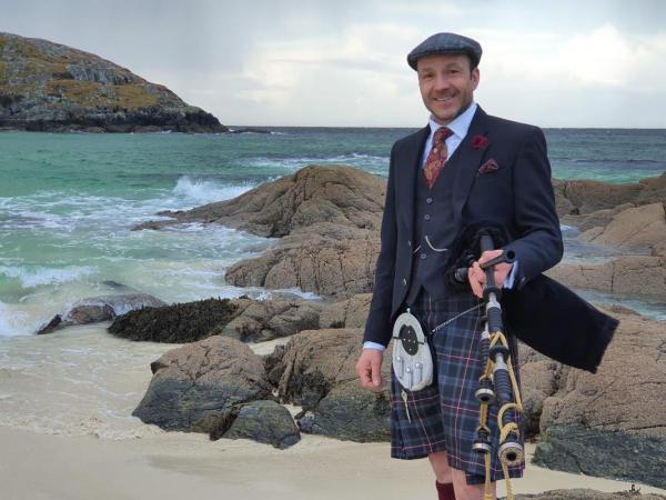 Marc-Steffen-Dudelsackspieler