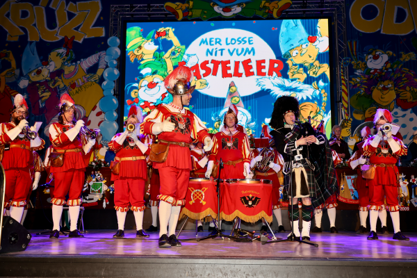 Löstije Knollendorfer im Sartory mit den Ratsbläsern